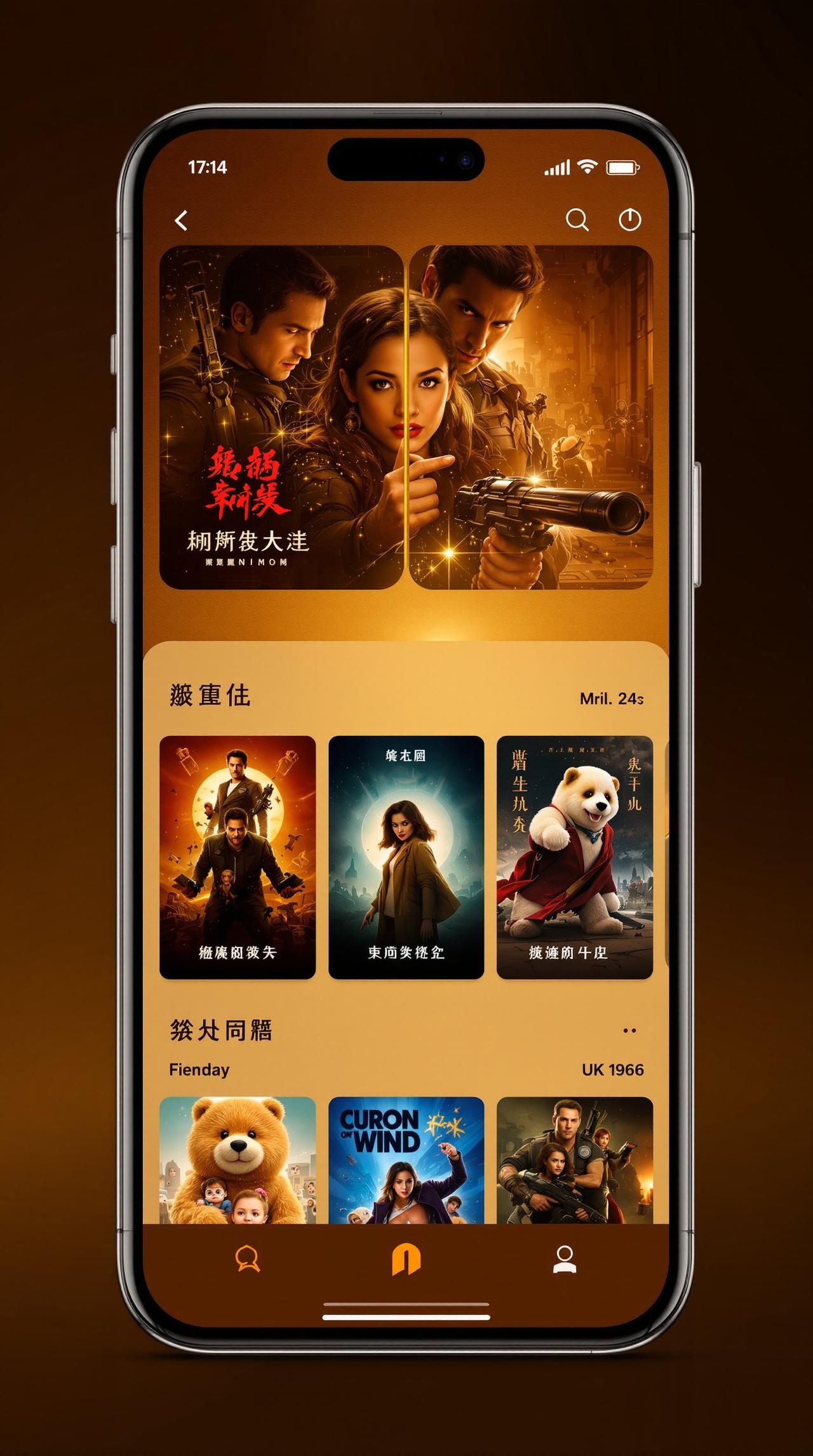 高清影视大全APP界面预览